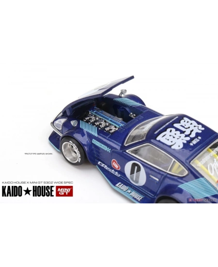 MINI GT DATSUN KAIDO FAIRLADY Z BLUE KMHG024