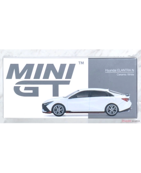 MINI GT HYUNDAI ELANTRA N CERAMIC WHITE