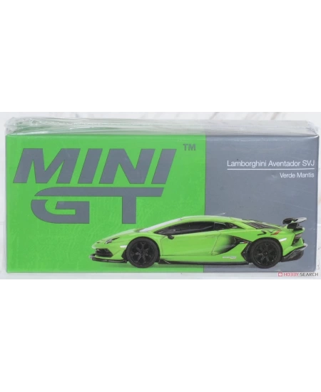 MINI GT LAMBORGHINI AVENTADOR SVJ VERDE MANTIS