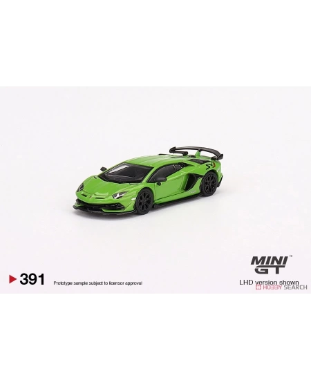 MINI GT LAMBORGHINI AVENTADOR SVJ VERDE MANTIS