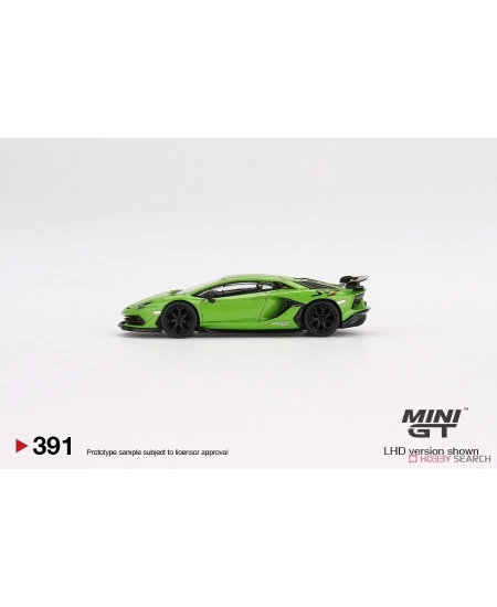 MINI GT LAMBORGHINI AVENTADOR SVJ VERDE MANTIS