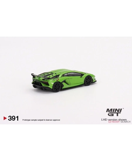 MINI GT LAMBORGHINI AVENTADOR SVJ VERDE MANTIS