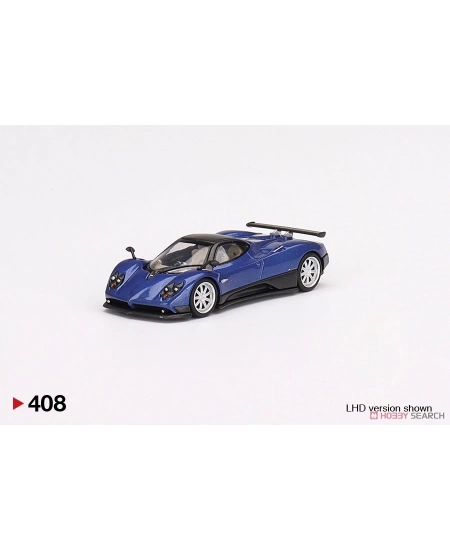 MINI GT PAGANI ZONDA F BLU ARGENTINA LHD