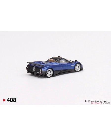 MINI GT PAGANI ZONDA F BLU ARGENTINA LHD