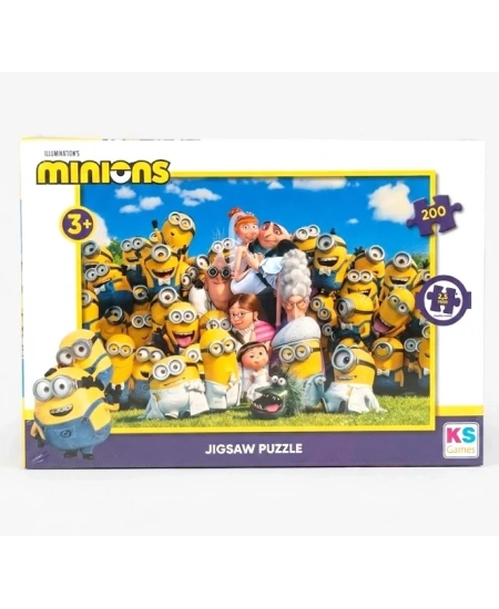 MINIONS 200 PARÇA LİSANSLI PUZZLE