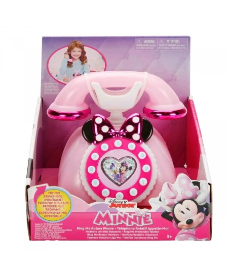 MINNIE MOUSE SESLİ VE IŞIKLI RETRO TELEFON DHL