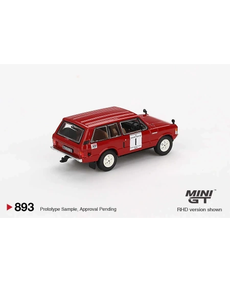 MINI GT 1/64 RANGE ROVER 1971 HİLLRALY WİNNER