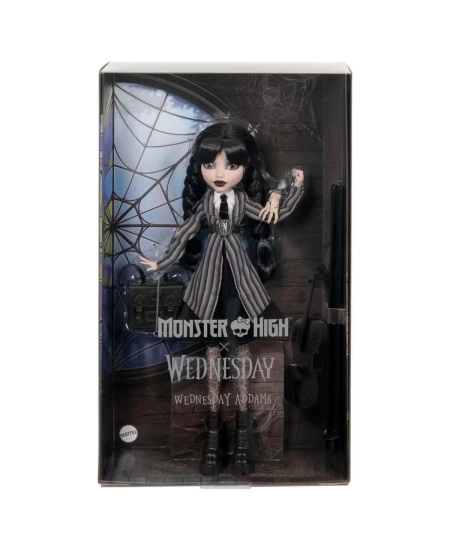 MONSTER HİGH WEDNESDAY ADDAMS OKUL ÜNİFORMALI DHL