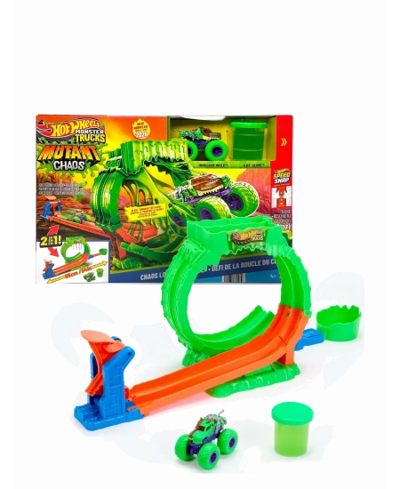 MONSTER TRUCKS MUTANT KAOSU ÇEMBERDE YARIŞ SET DHL