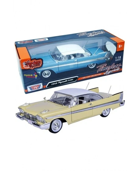 MOTOR MAX 1/18 1958 PLYMOUTH FURY