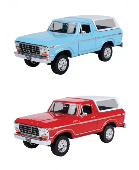 MOTOR MAX 1/24 FORD BRONCO HARD TOP 1978