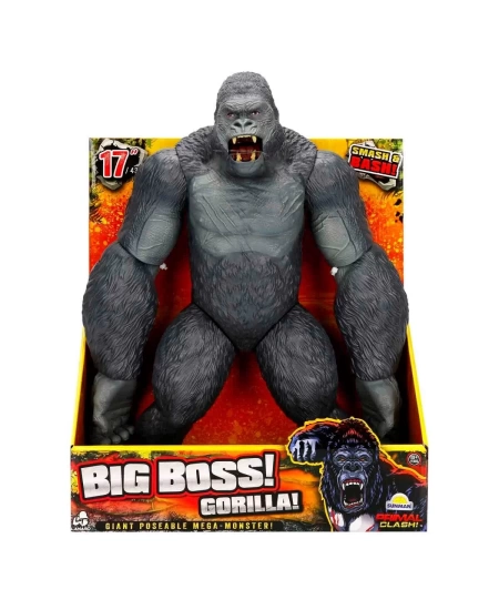 OYUN SET JURASSIC CLASH BIG BOSS GORILLA 42CM