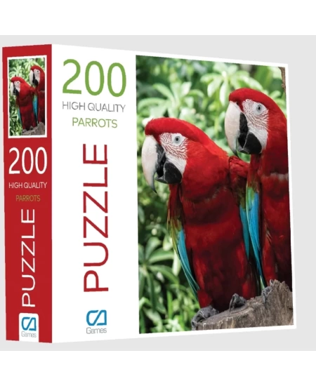 PAPAĞAN 200 PARÇA PUZZLE