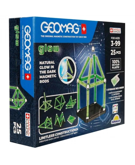 PARILTILI MANYETİK ÇUBUKLAR 25 PARÇA