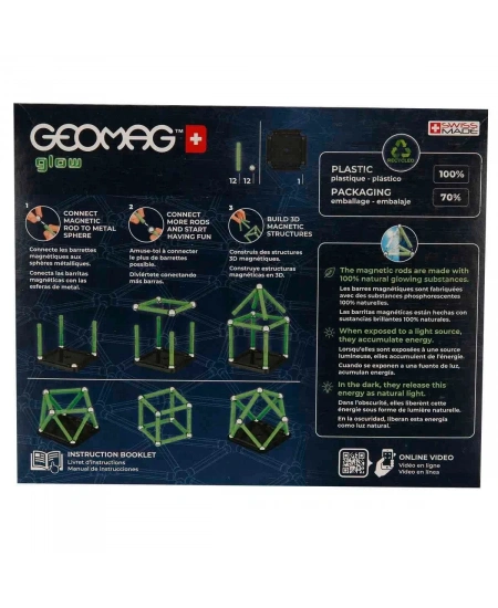 PARILTILI MANYETİK ÇUBUKLAR 25 PARÇA