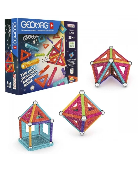 PARILTILI MANYETİK ÇUBUKLAR 35 PARÇA