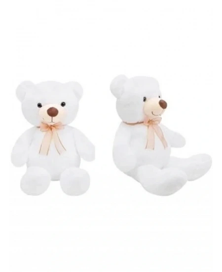 PELUŞ IŞIKLI BEYAZ AYI 70CM