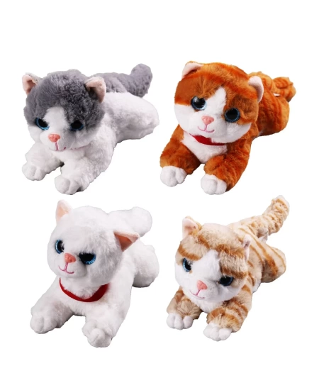 PELUŞ KEDİ YATAN SESLİ 5CM