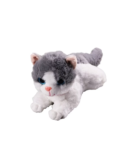 PELUŞ KEDİ YATAN SESLİ 5CM