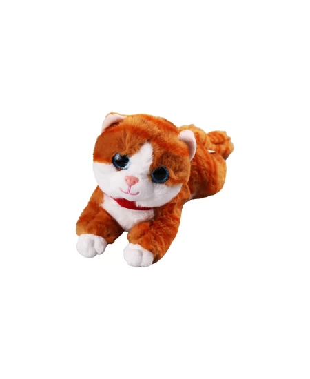 PELUŞ KEDİ YATAN SESLİ 5CM