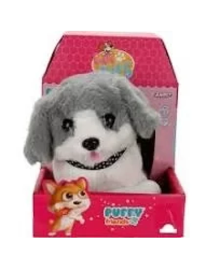 PELUŞ KÖPEK HAREKETLİ SESLİ GRİ