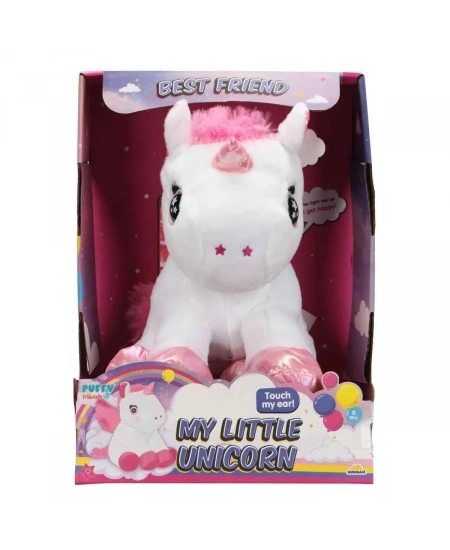 PELUŞ UNICORN IŞIKLI BEYAZ