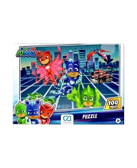 PJMASKS PUZZLE 100 PARÇA