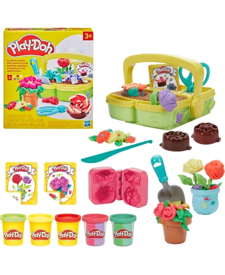 PLAY-DOH RENKLİ ÇİÇEKLER BOTANİK OYUN SETİ DHL