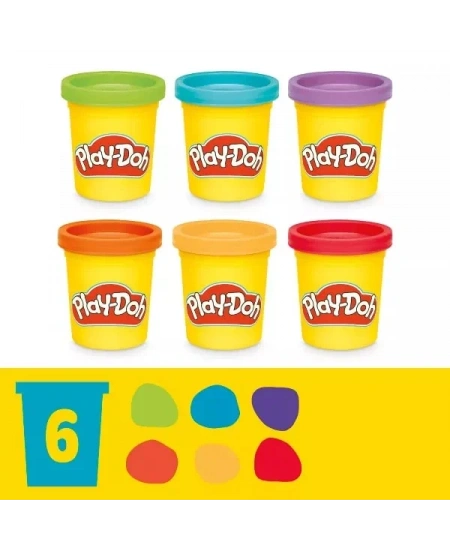PLAY-DOH SHAPES AND COLORS DINO DHL