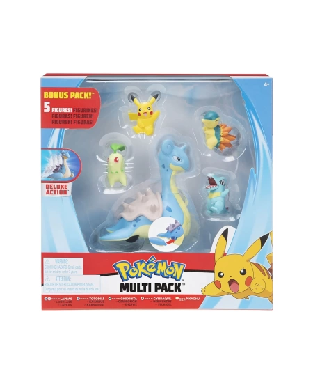 POKEMON BATTLE 5Lİ FİGÜR SETİ