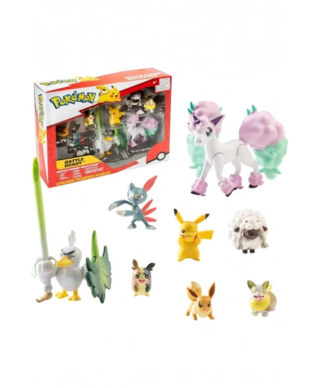POKEMON BATTLE 8Lİ FİGÜR SETİ