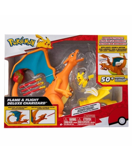 POKEMON SESLİ & IŞIKLI ELEKTRONİK CHARİZARD & PİK