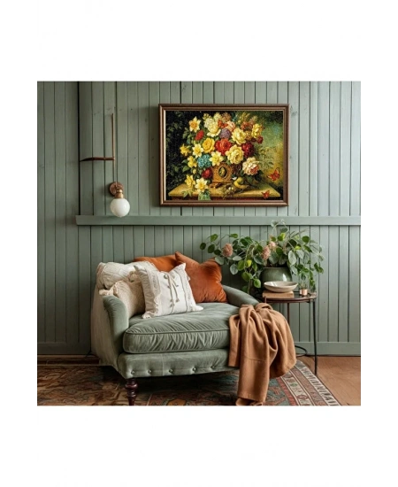 KS GAMES 1000 PARÇA PUZZLE FLOWERS AND WINGS