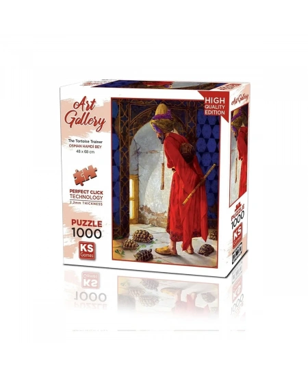 PUZZLE 1000 KAPLUMBAĞA TERBİYECİSİ