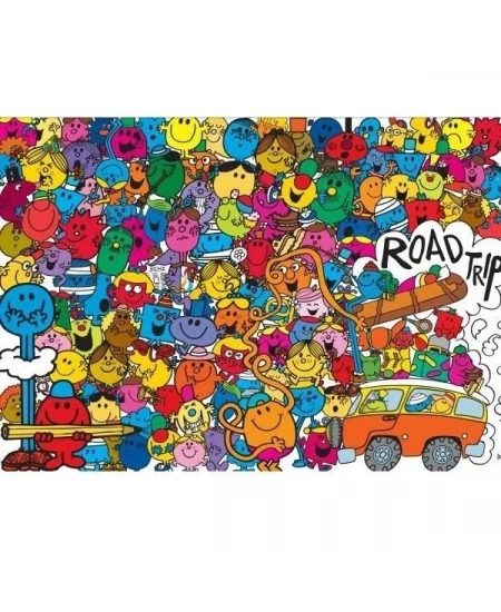 KS GAMES 1000 PARÇA PUZZLE MR MEN LİSANSLI