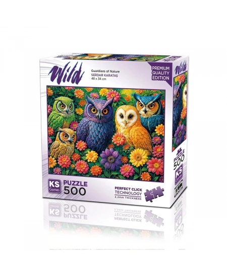 KS GAMES 500 PARÇA PUZZLE GUARDIANS OF NATURE