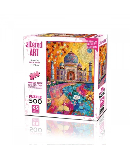 KS GAMES 500 PARÇA PUZZLE MOSAIC TAJ