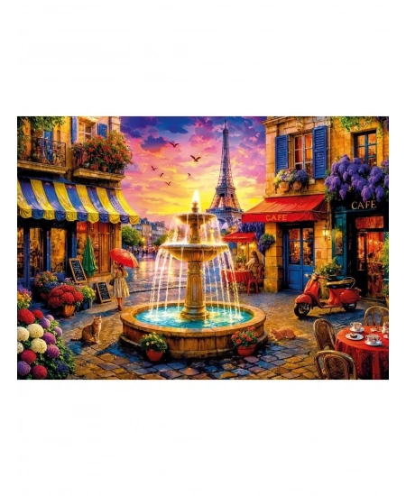 KS GAMES 500 PARÇA PUZZLE PARIS SQUARE