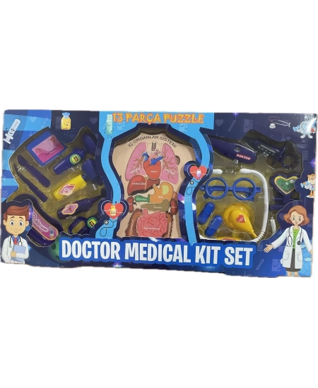 PUZZLE + DOKTOR SETİ 13 PARÇA