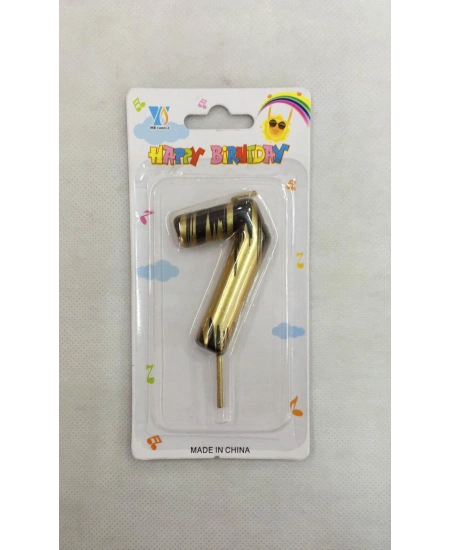 RAKAM MUM ALTIN SİYAH 7