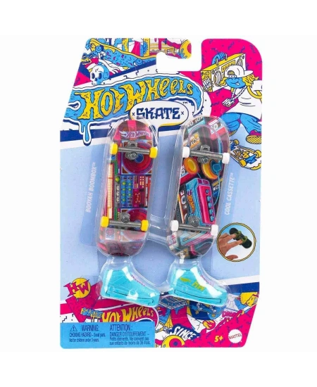 RETRO TEMALI İKİLİ PARMAK KAYKAY DHL