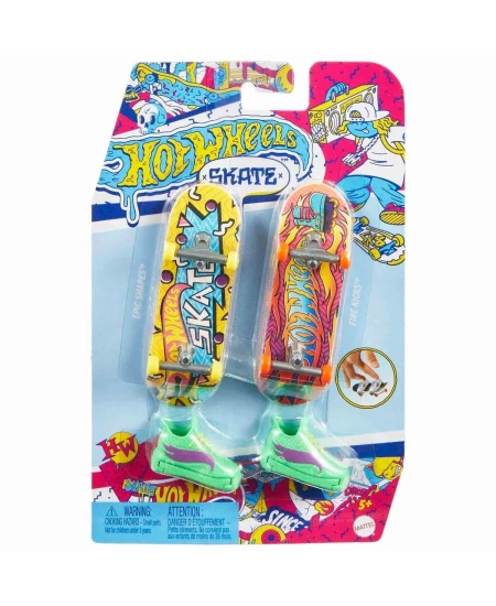 RETRO TEMALI İKİLİ PARMAK KAYKAY DHL