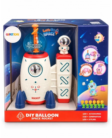 ROCKET BALON MAKİNESİ KENDİ KARAKTERLERİNİ YAP