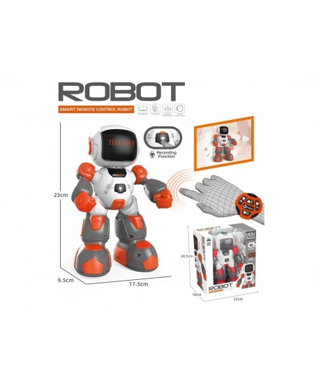 SAAT KONTROLLÜ PİLLİ SESLİ IŞIKLI DİJİTAL ROBOT