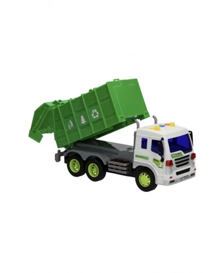 SESLİ IŞIKLI ÇÖP KAMYONU