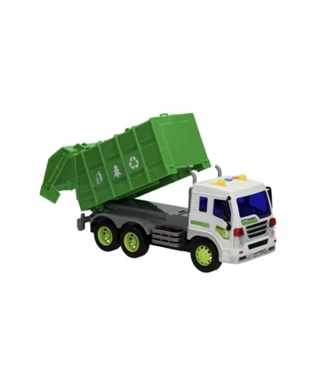 SESLİ IŞIKLI ÇÖP KAMYONU