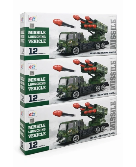 SESLİ IŞIKLI OK ATAN ASKERİ ARAÇ