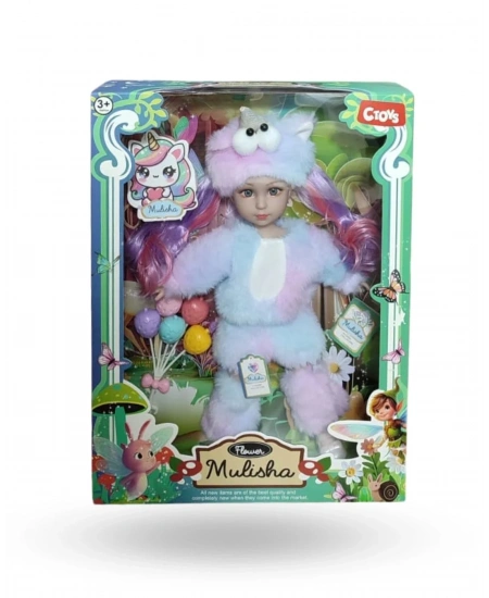 SEVİMLİ ARI KOSTÜMLÜ PELUŞ TULUMLU MODA BEBEK