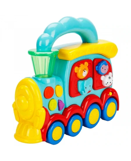 SEVİMLİ HAYVANLAR TRENİ IŞIKLI SESLİ