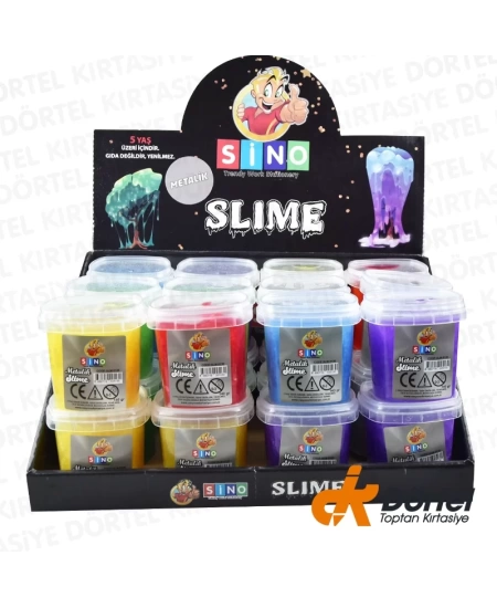 SİNO KARE KUTU NEON SLIME 140GR